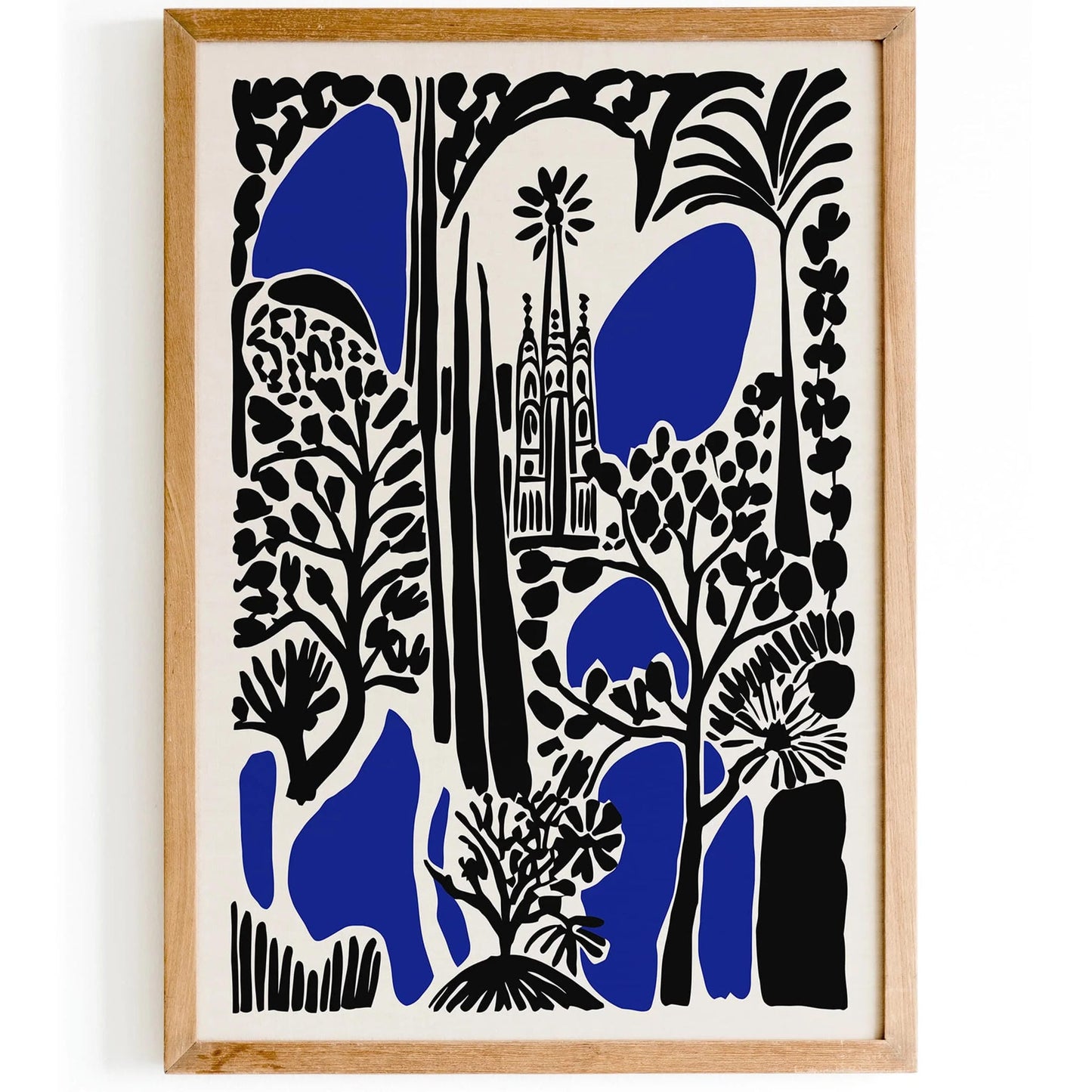 Barcelona Travel Poster – Sagrada Família