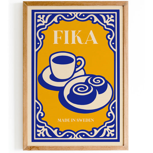 Swedish Fika Poster