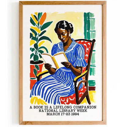 Library Week Poster Print