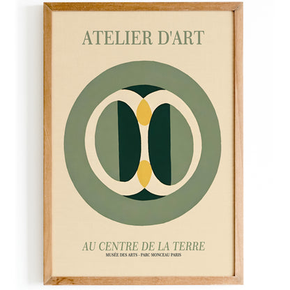 Atelier D'Art Paris Exhibition Poster