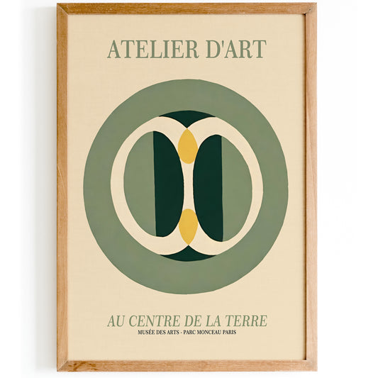 Atelier D'Art Paris Exhibition Poster