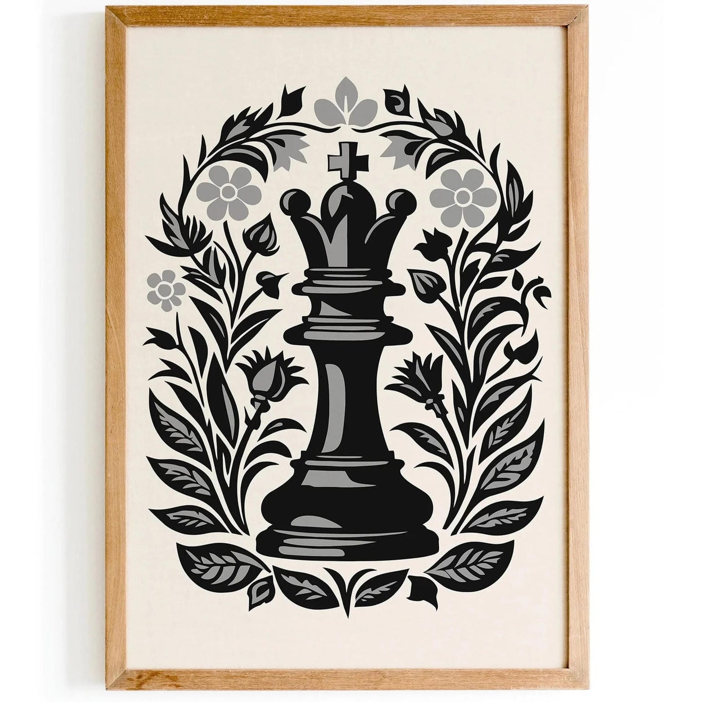 Elegant Chess Poster - Strategy Wall Art