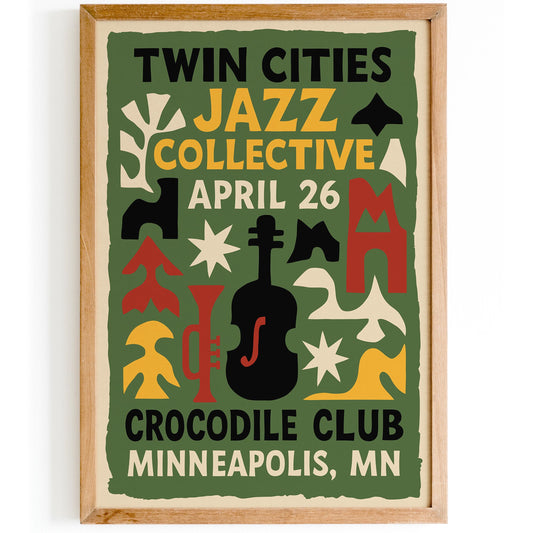 Twin Cities Jazz Collective Poster