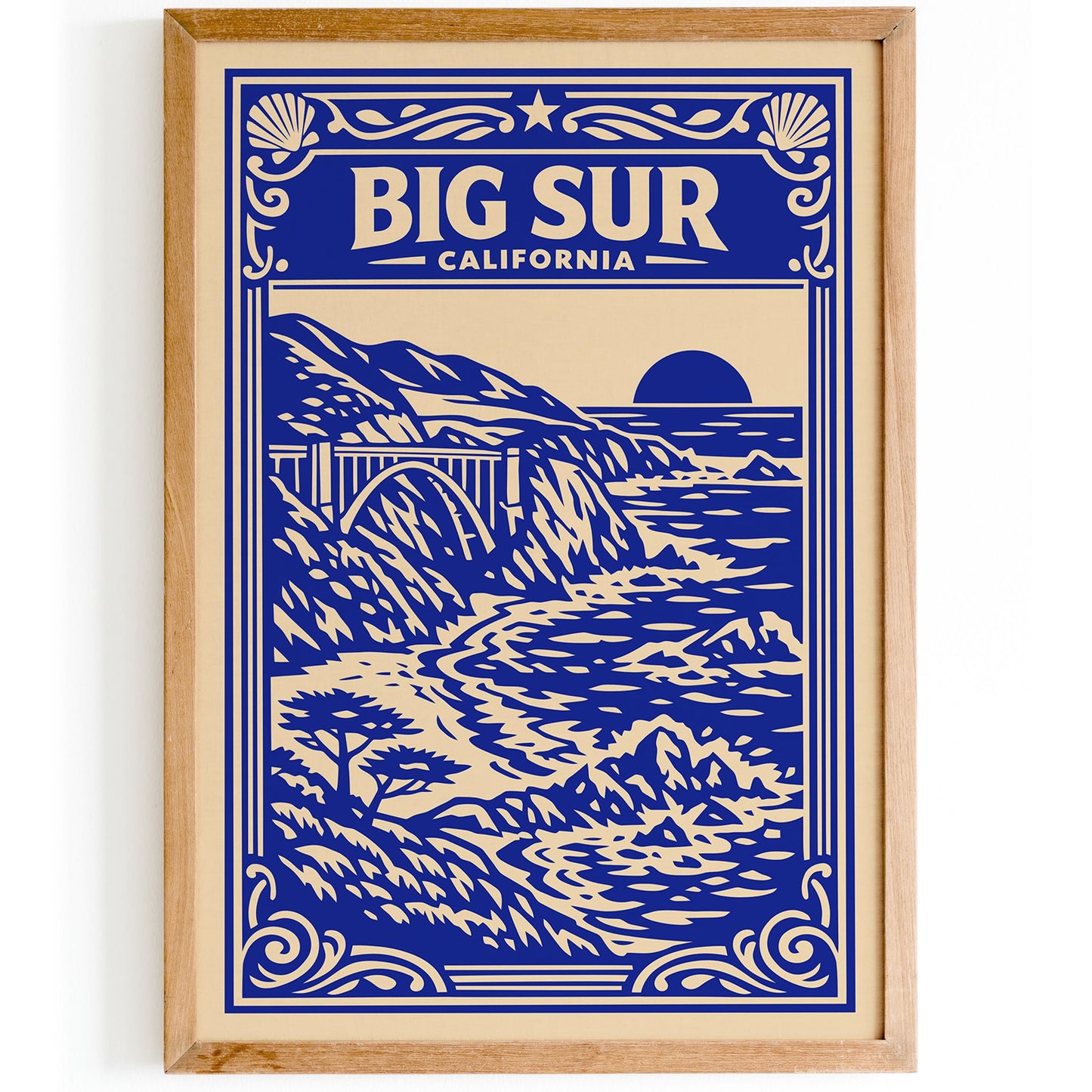 Big Sur California Poster
