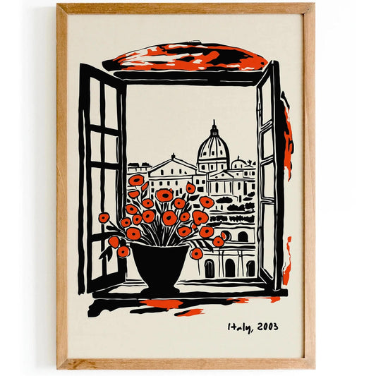 Italy Honeymoon Gift Art Print