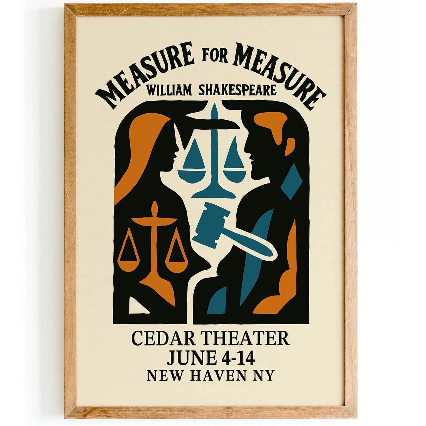 Shakespeare's Measure for Measure Poster