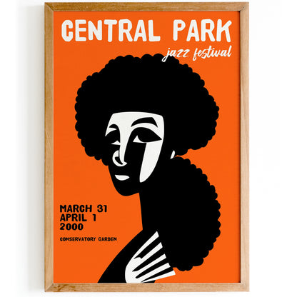 Central Park Jazz Festival 2000 Poster