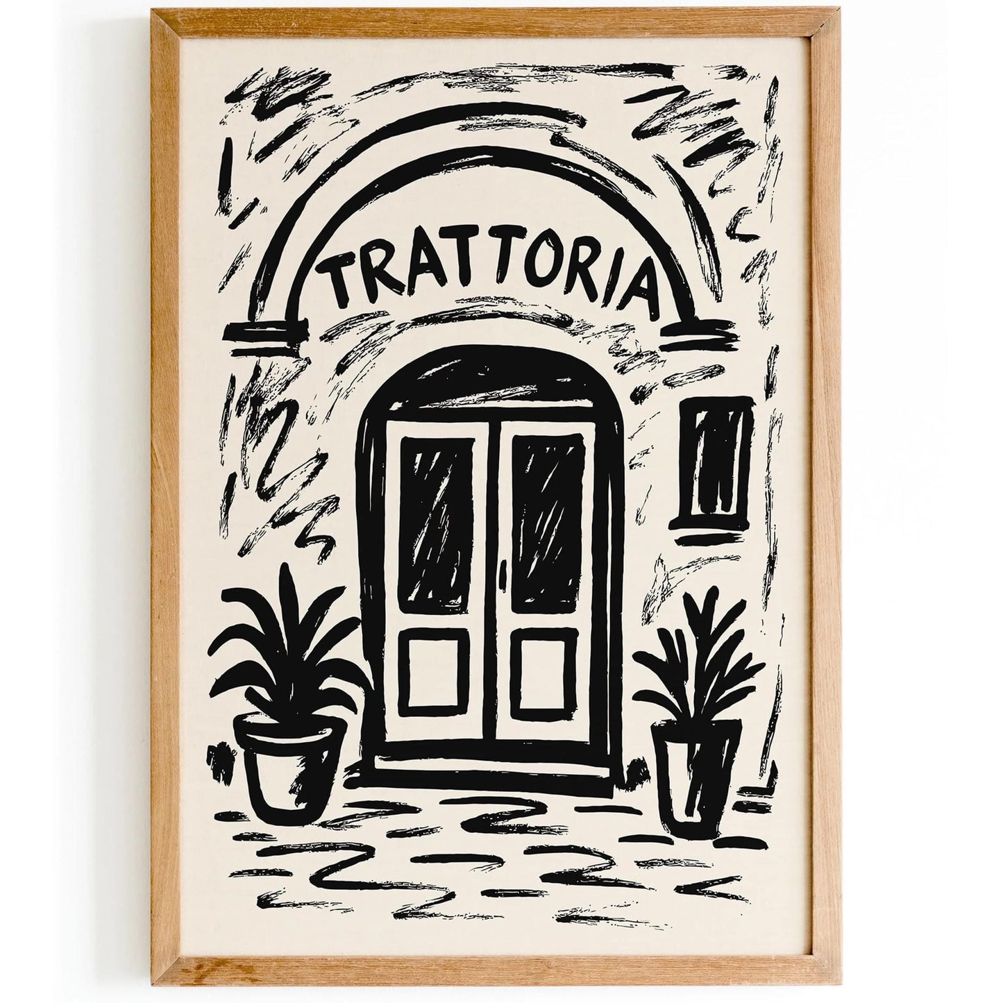 Trattoria Italian Restaurant Art Print