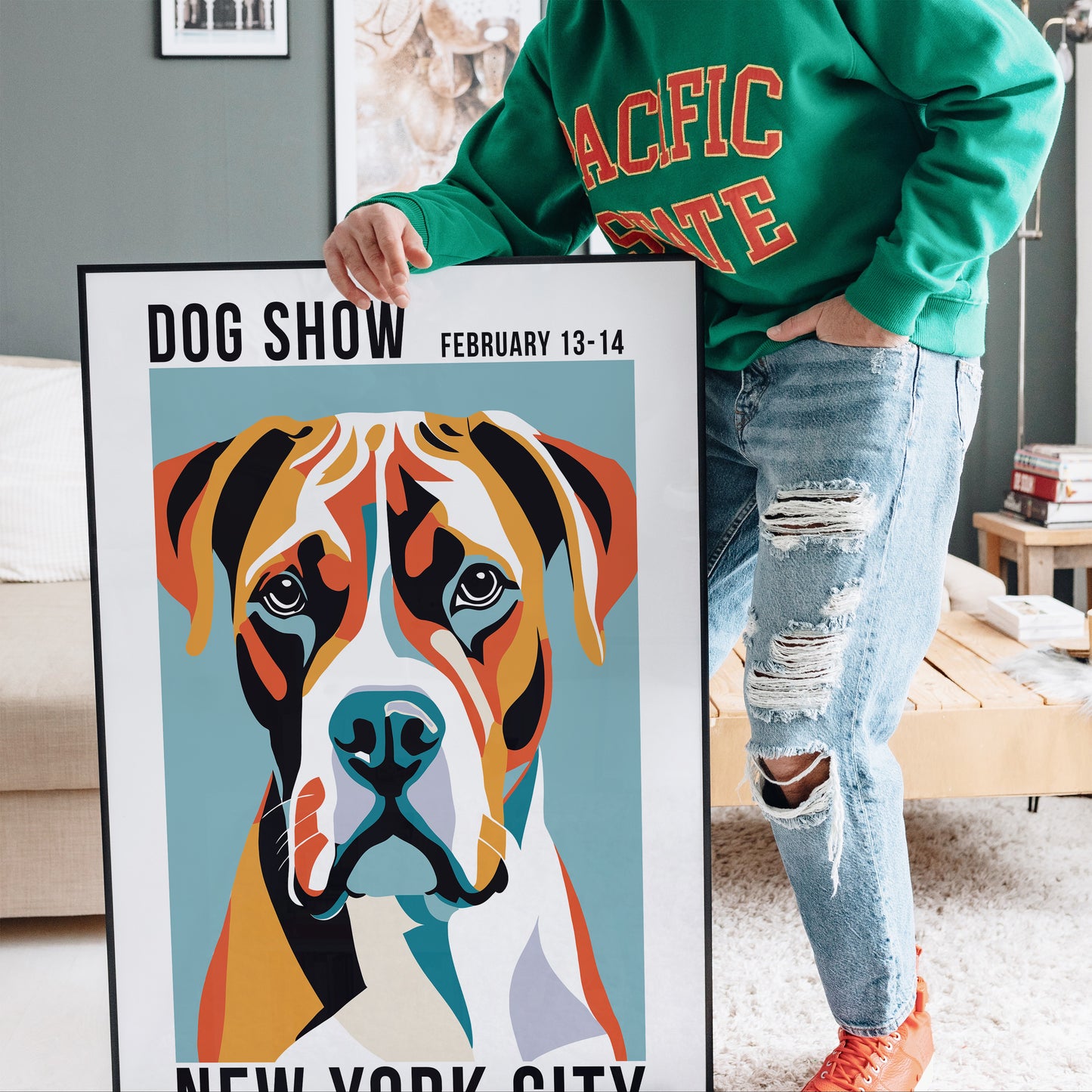 Dog Show New York City Poster