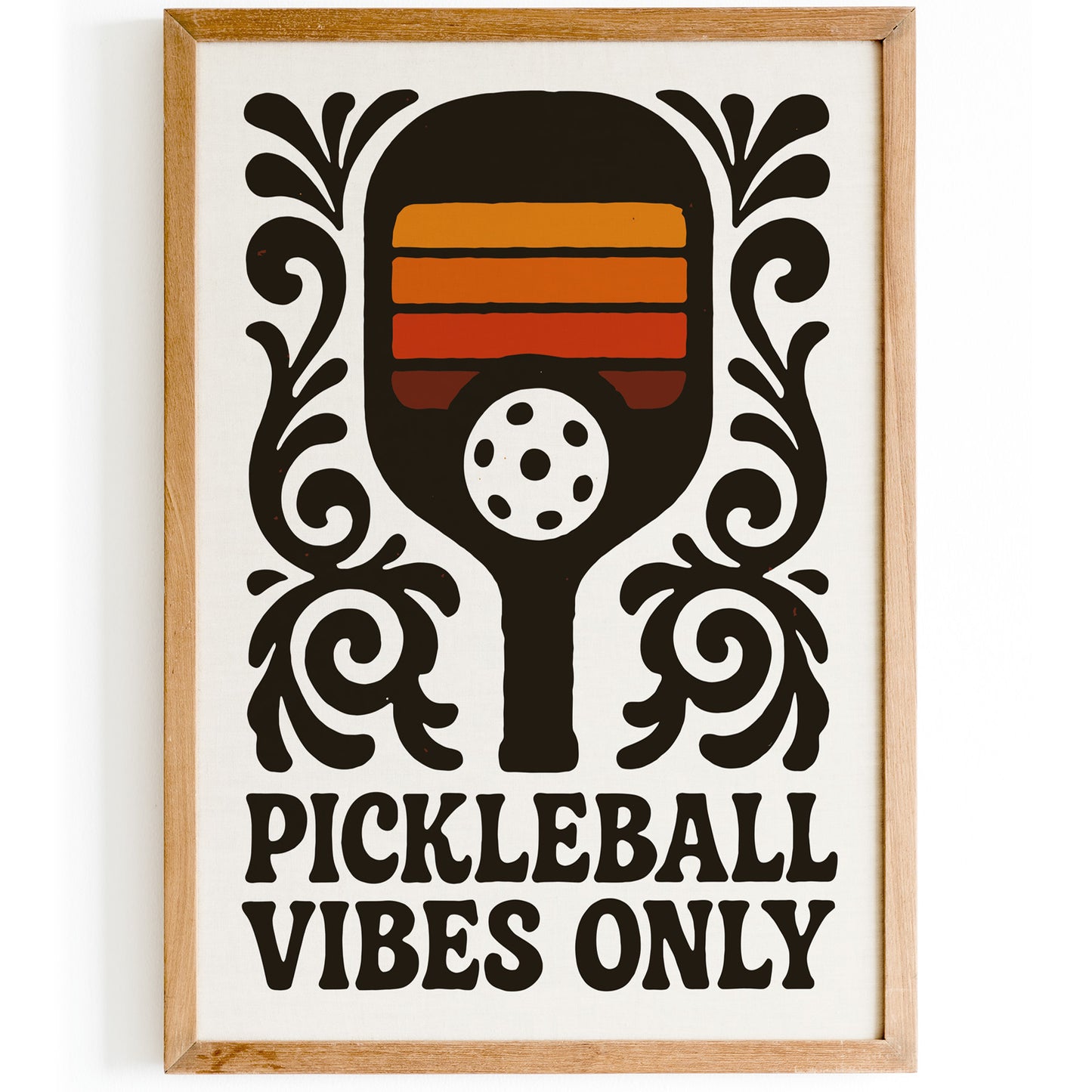 Pickleball Vibes Only Poster