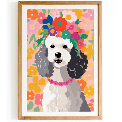 Cute Dog Nursery Poster