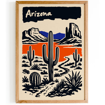 Arizona Travel Poster