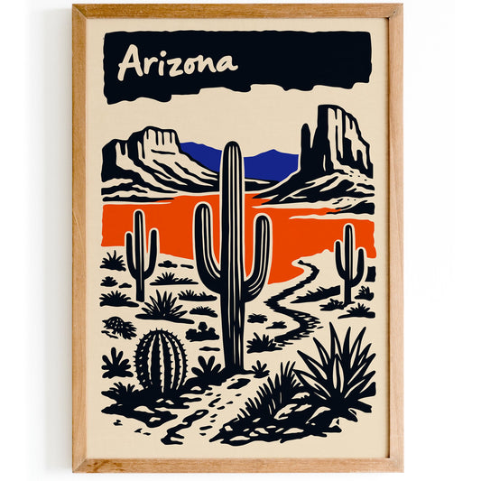 Arizona Travel Poster