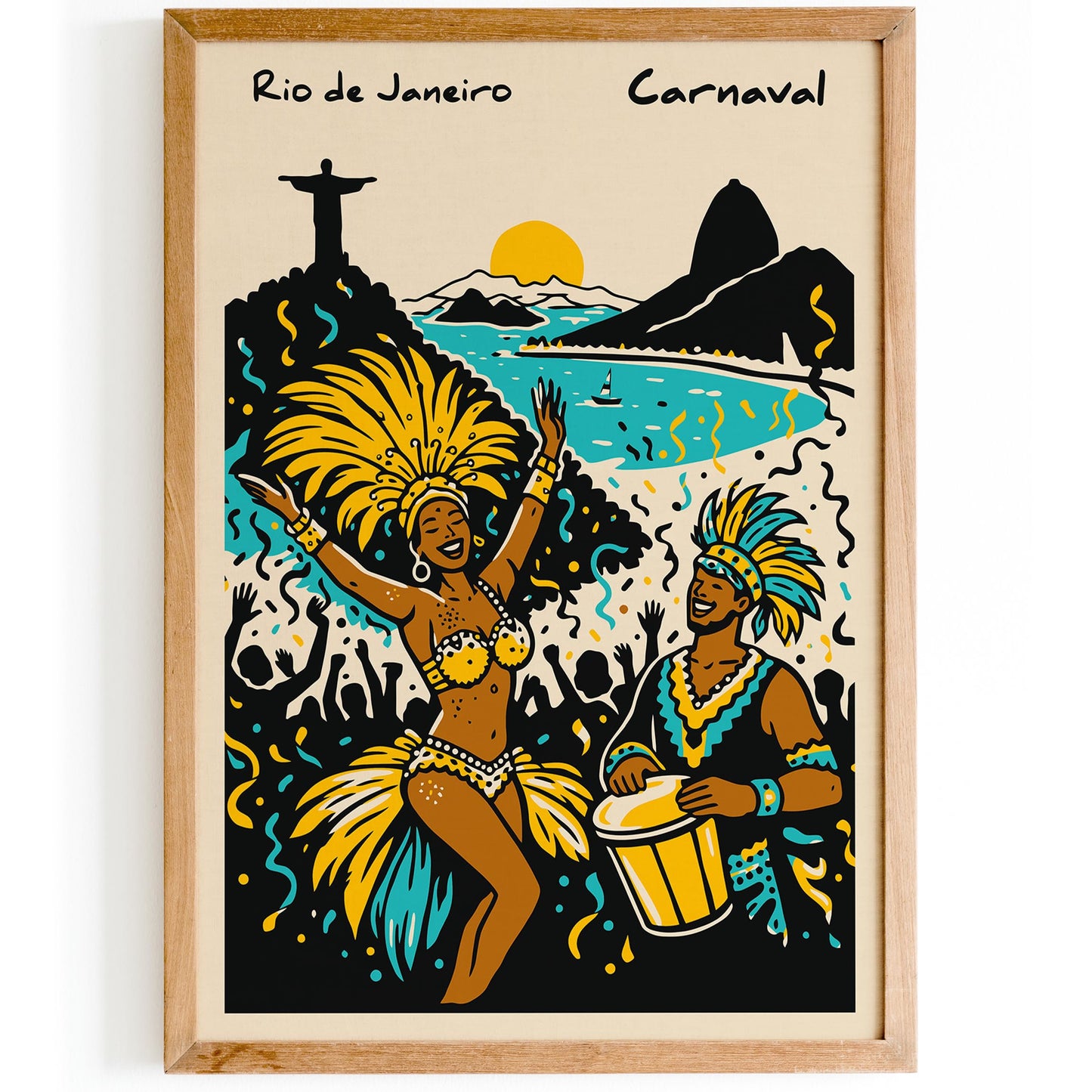 Rio de Janeiro Carnaval Poster
