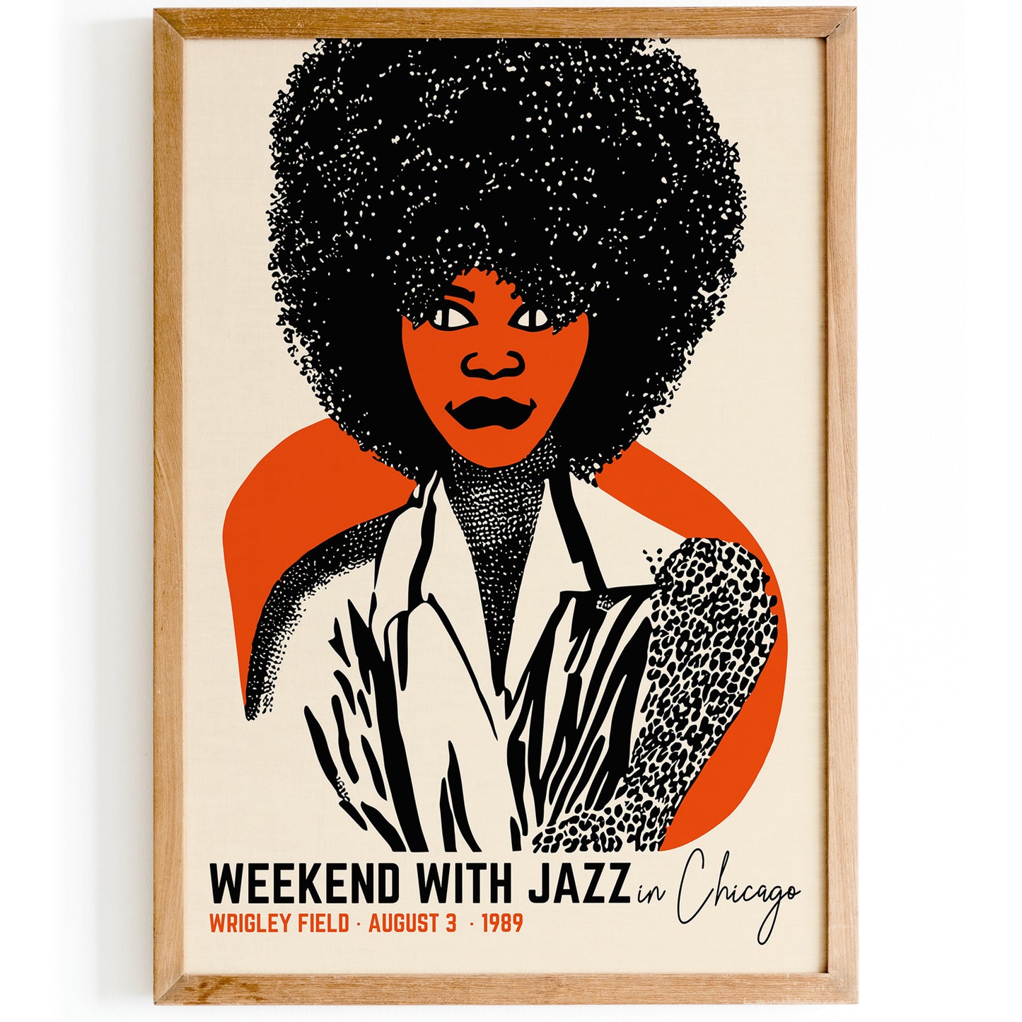 Weekend With Jazz Chicago Festival Poster