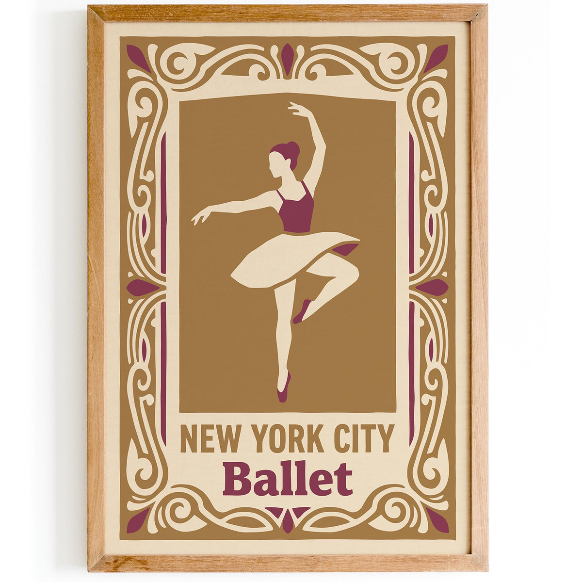 Vintage New York City Ballet Poster