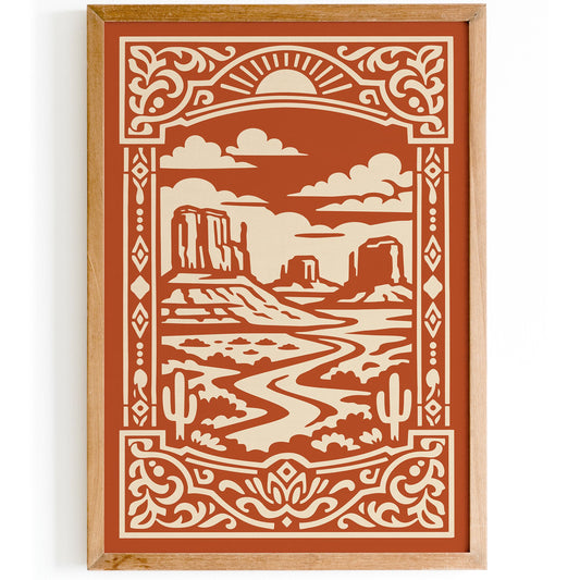Monument Valley National Park Poster