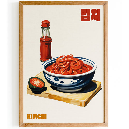 Authentic Kimchi Art Poster