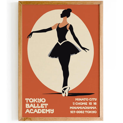 Tokyo Ballet Academy Japanese Poster