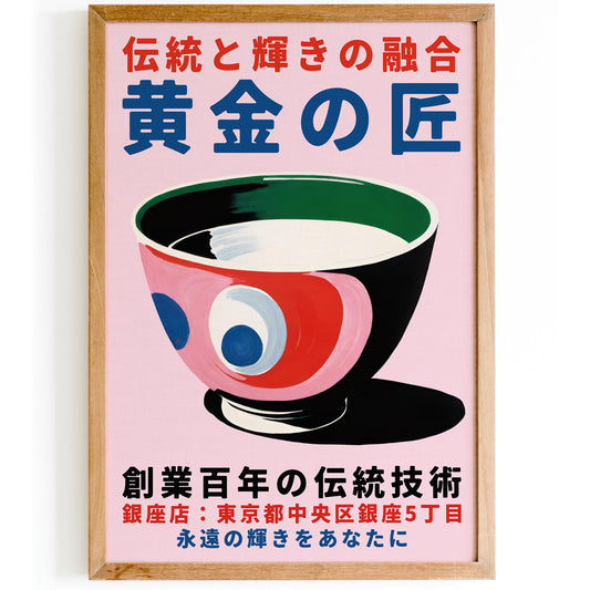 Classic Japan Craft Wall Art Print