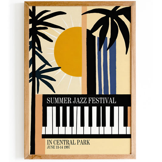 Summer Jazz Festival 1997 Poster