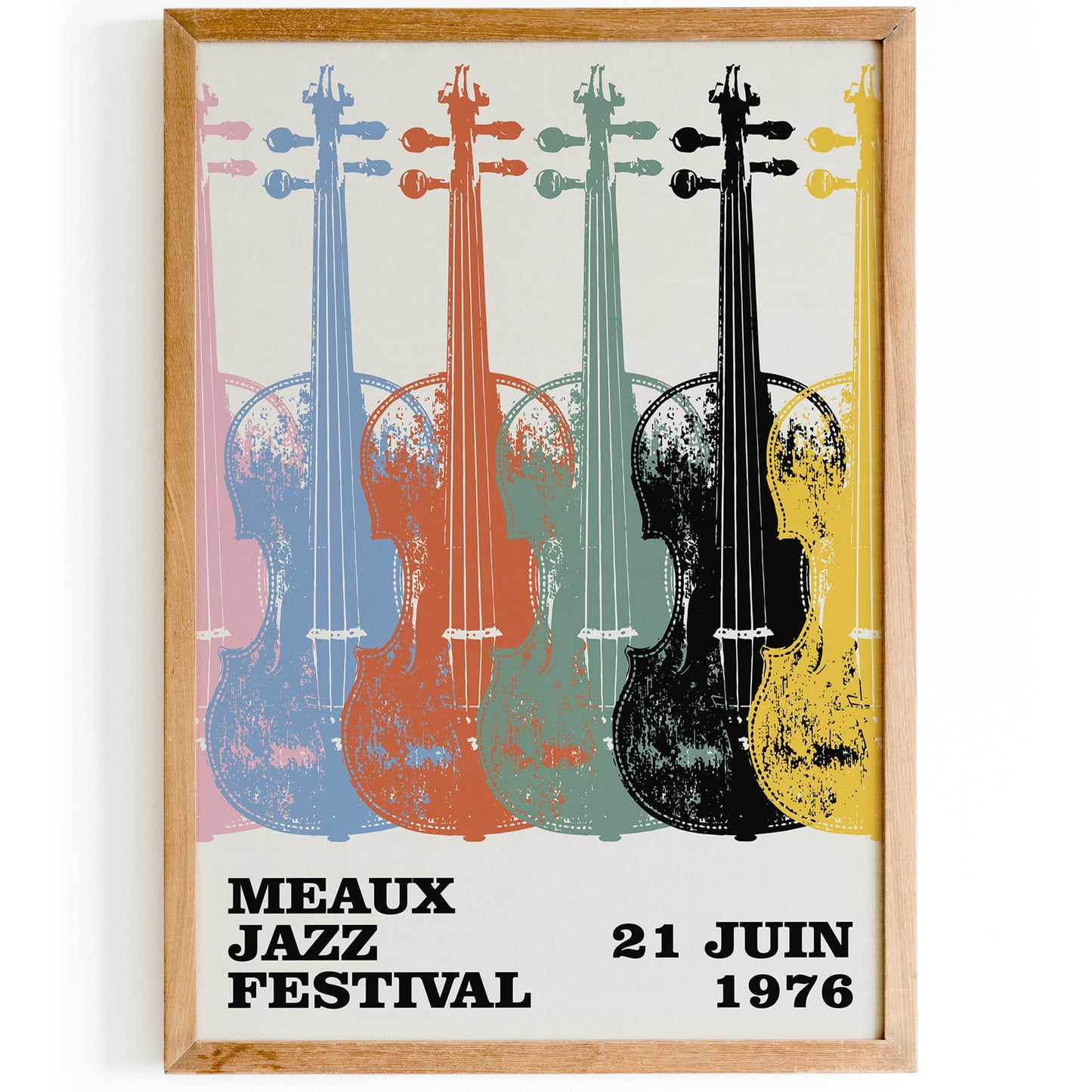 Meaux Jazz Festival 1976 Poster