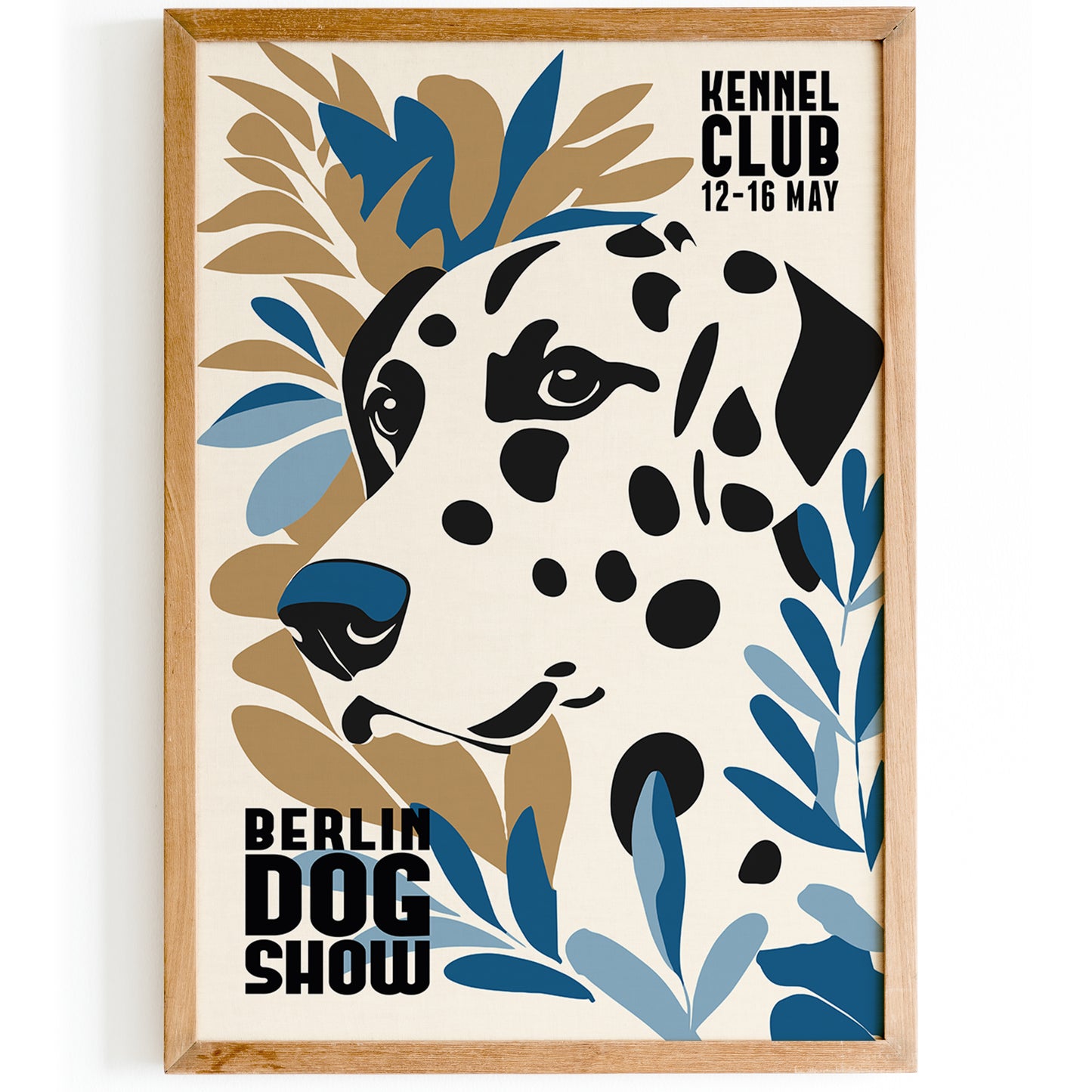 Berlin Dog Show Poster