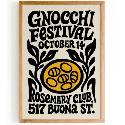 Gnocchi Festival Poster