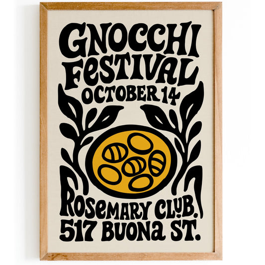 Gnocchi Festival Poster