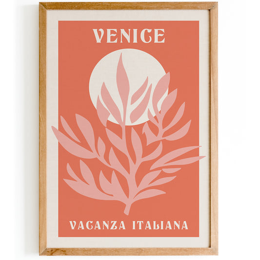 Venice Vacanza Italiana Poster