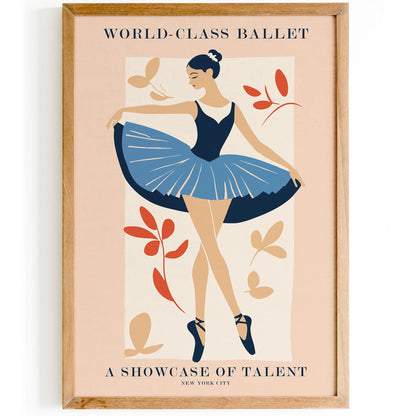 World-Class Ballet in NYC Poster