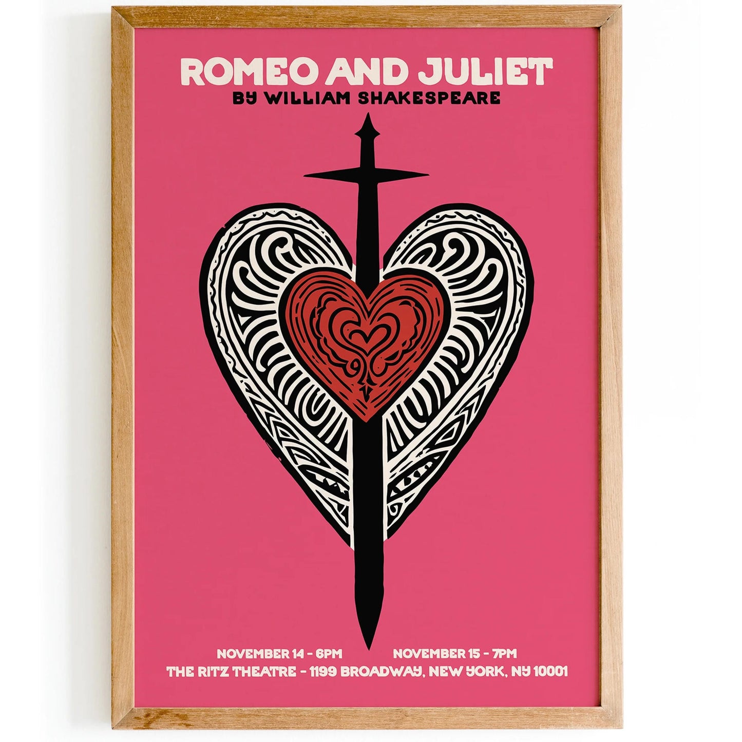 Bold Romeo and Juliet Art Print