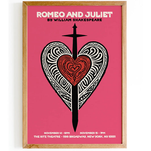 Bold Romeo and Juliet Art Print
