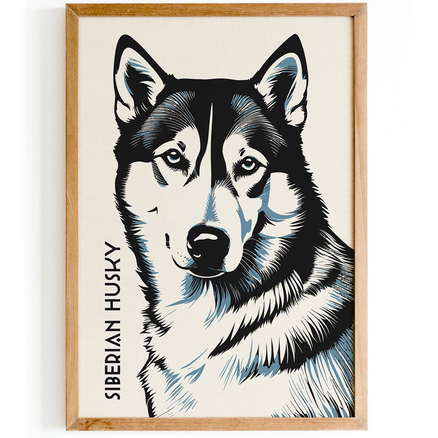 Husky Dog Fine Art Poster