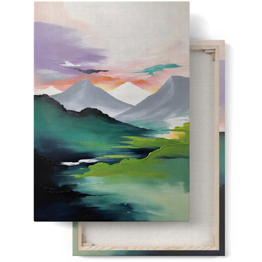 Whispers of Feeling: Landscape Canvas Art