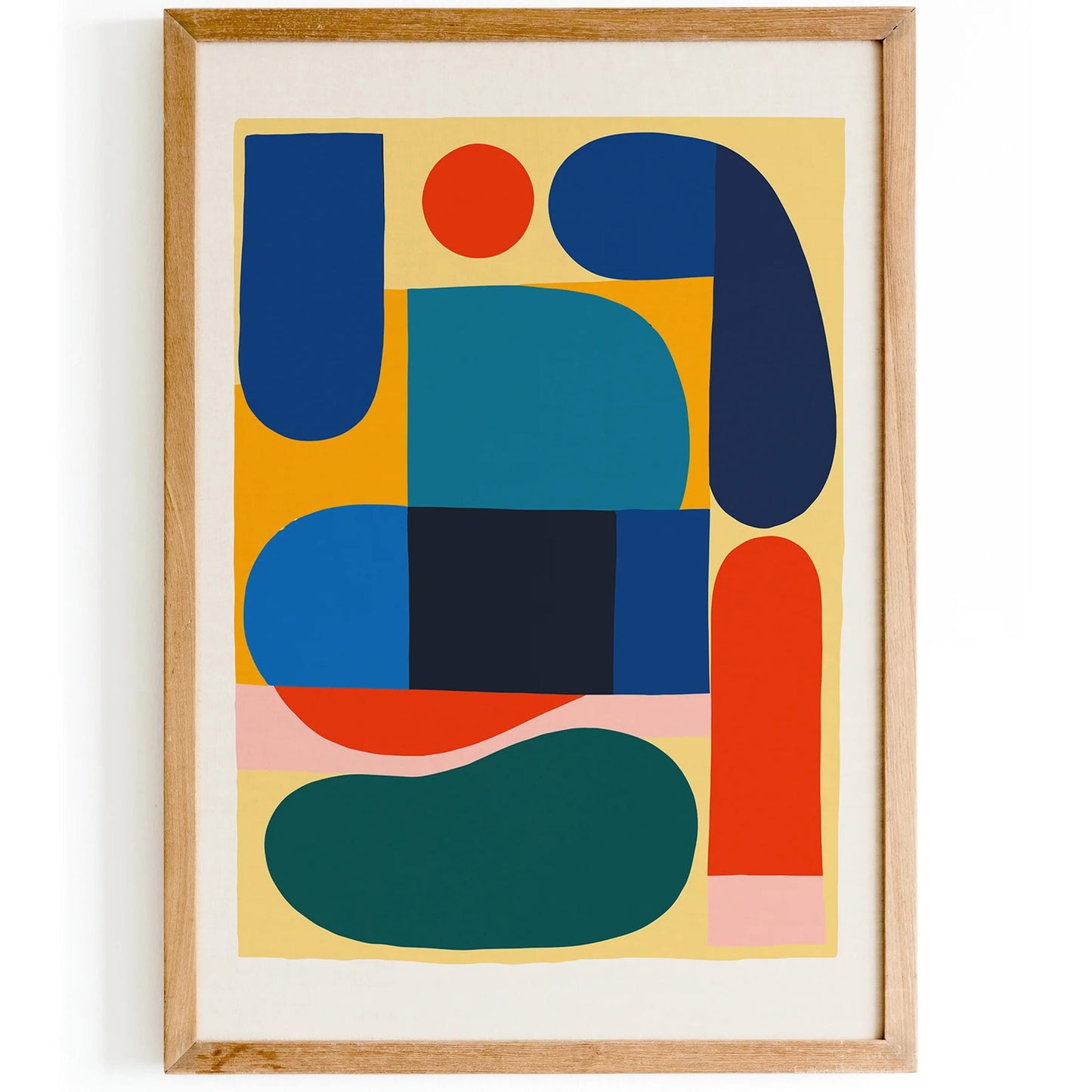 Organic Form Wall Art Print