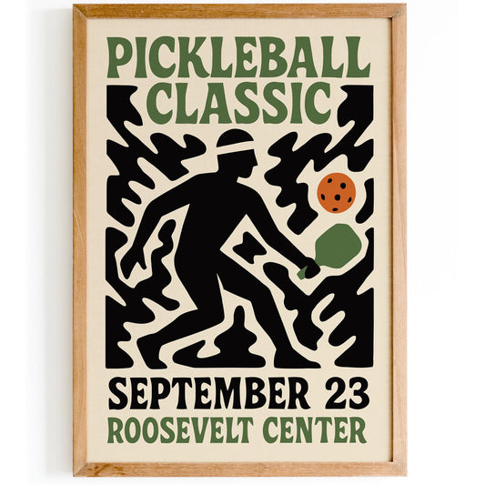 Pickleball Classic Poster