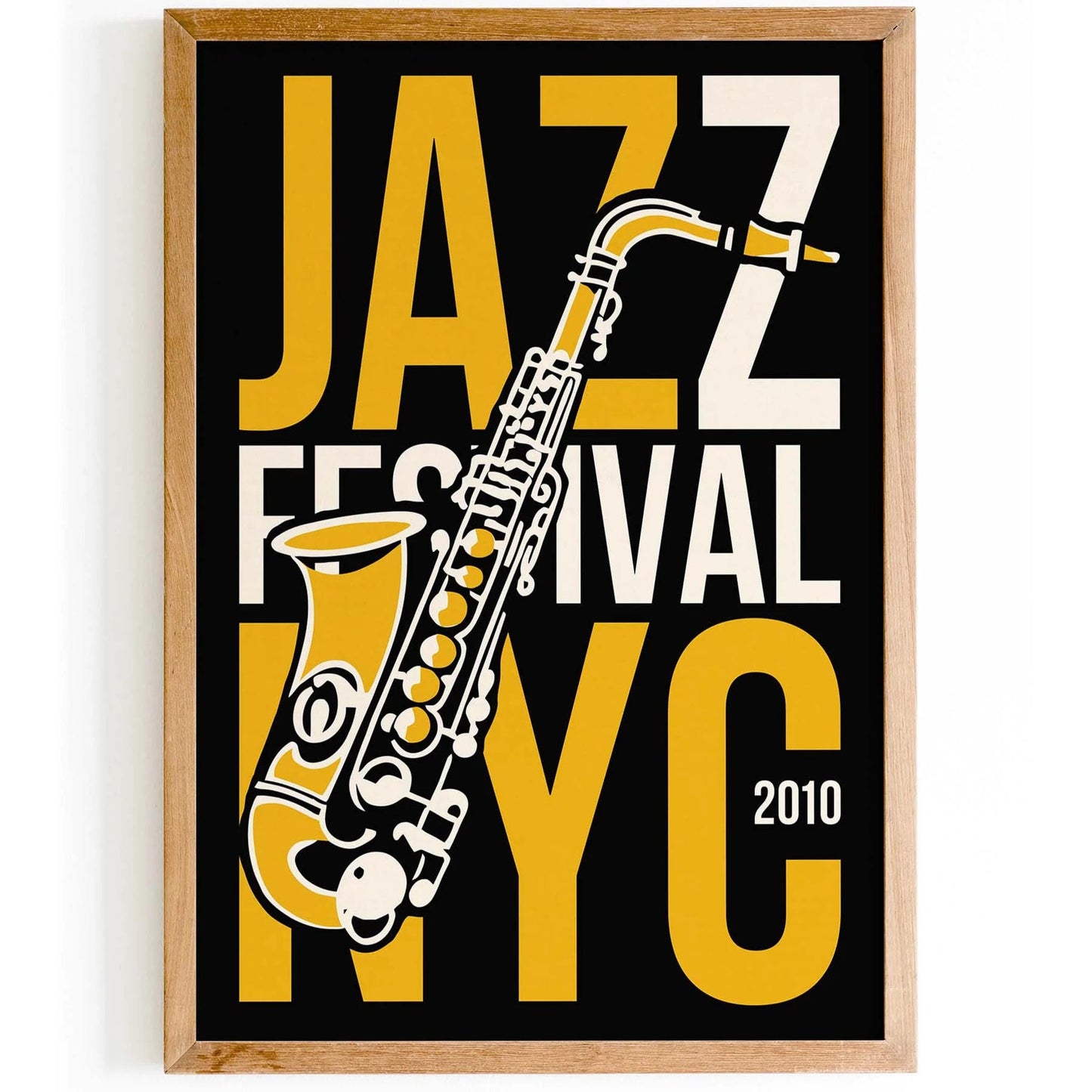 NYC Jazz Festival Poster Print