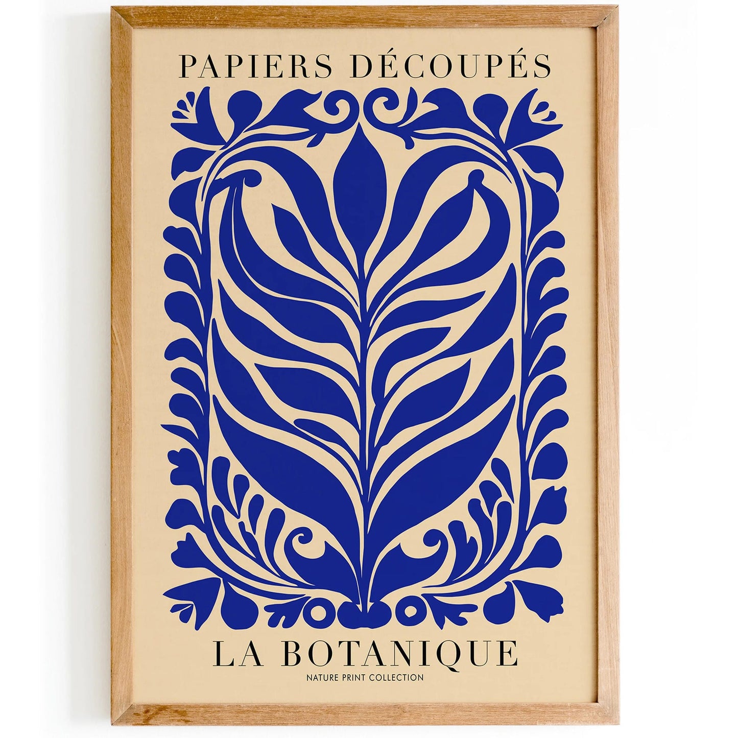 Papiers Découpés French Botanique Print