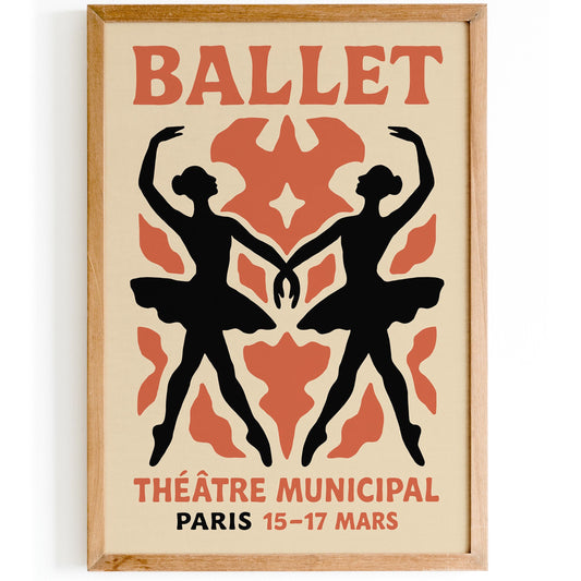 Paris Ballet Poster Print