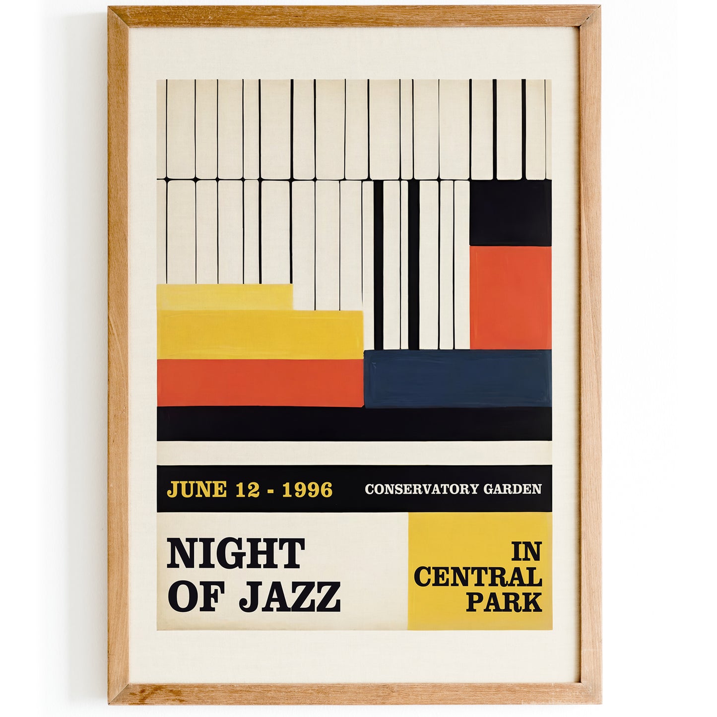 Night of Jazz 1996 Poster