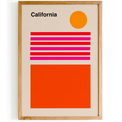 California Poster