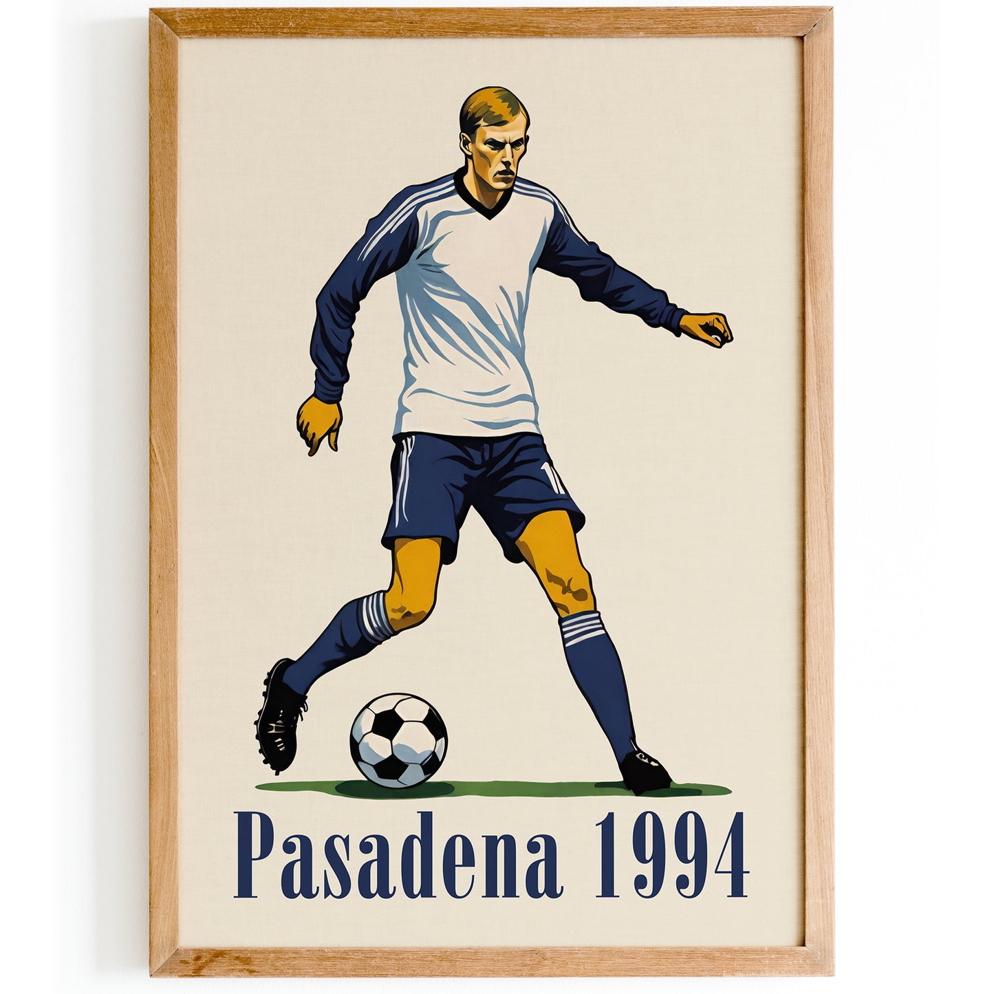 Vintage USA 94 Soccer Art