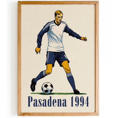 Vintage USA 94 Soccer Art