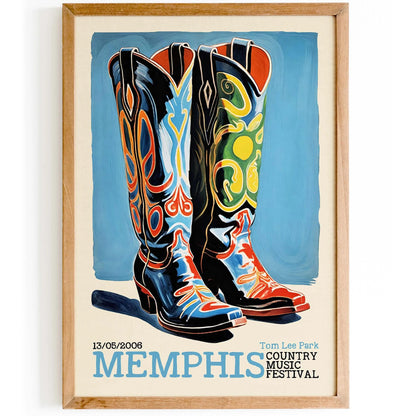 Country Music Vibes – Wall Art Print