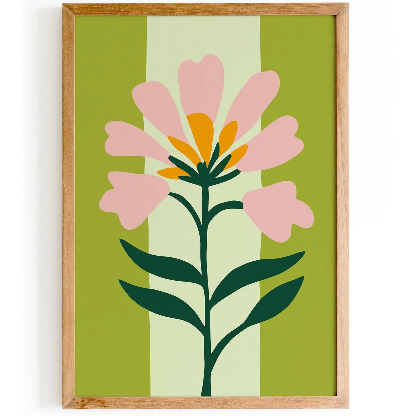 Eclectic Cute Flower Art Print