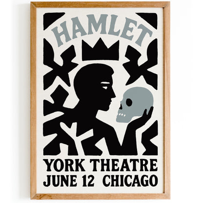Hamlet Theatre Poster Print