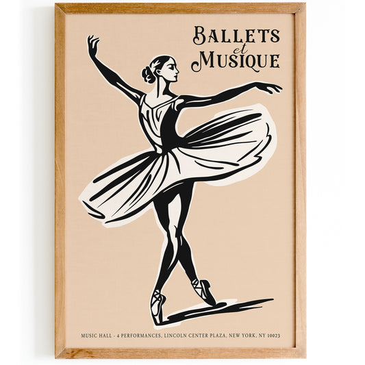 Ballet Music Festival Poster 2025
