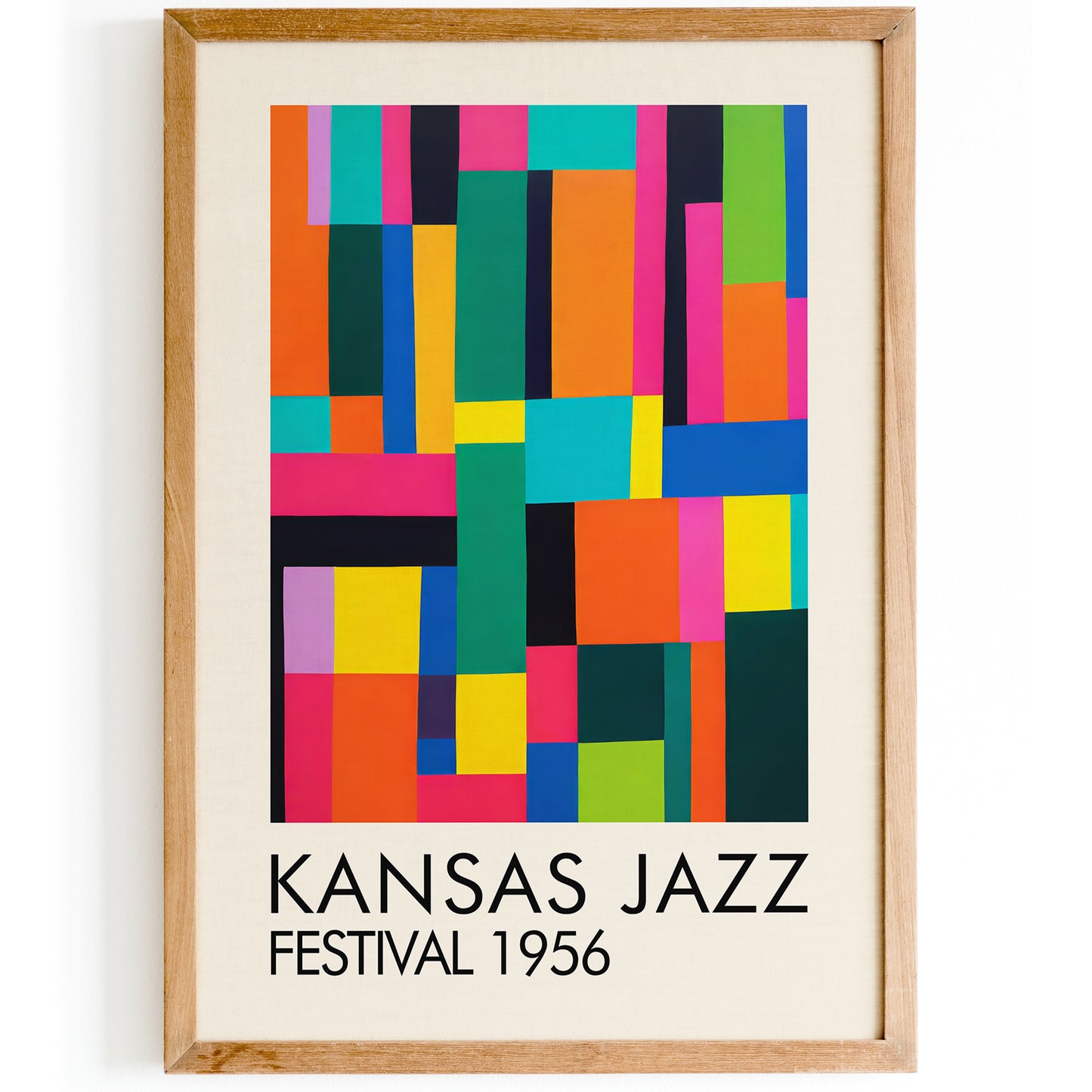 Kansas Jazz Music Festival Wall Art