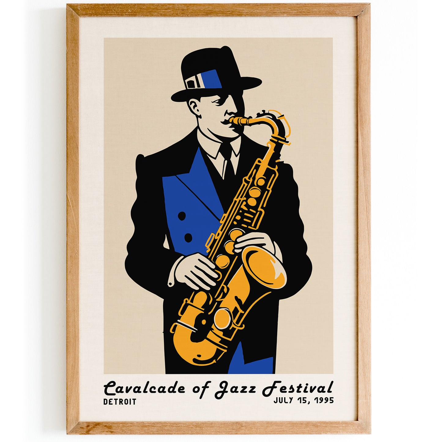 Detroit Jazz Music Festival Poster